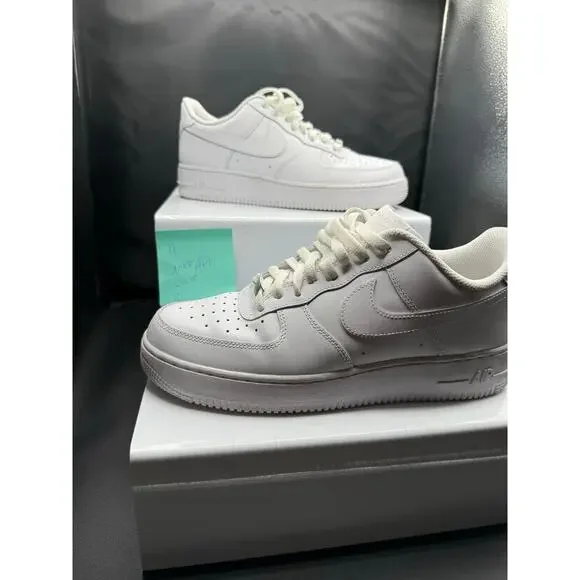 Nike Air Force 1 Sneakers - White - Size 10M